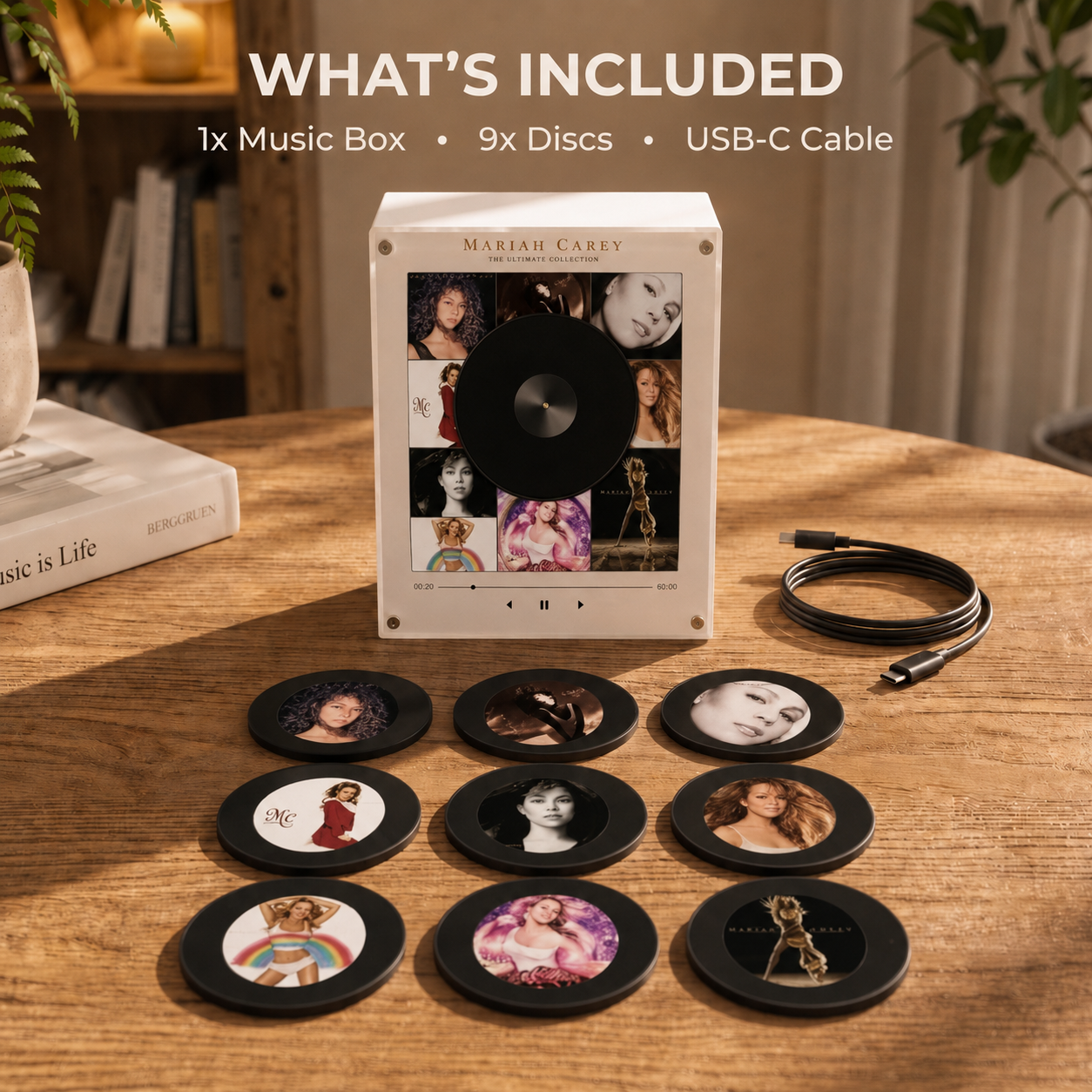 Mariah Carey Magnet Vinyl Speaker (PRE-Order Now)